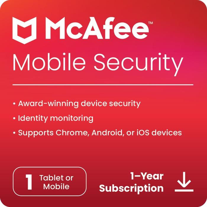 Terlaris McAfee VPN For Android 1 Device 1 Year Software Antivirus SALE