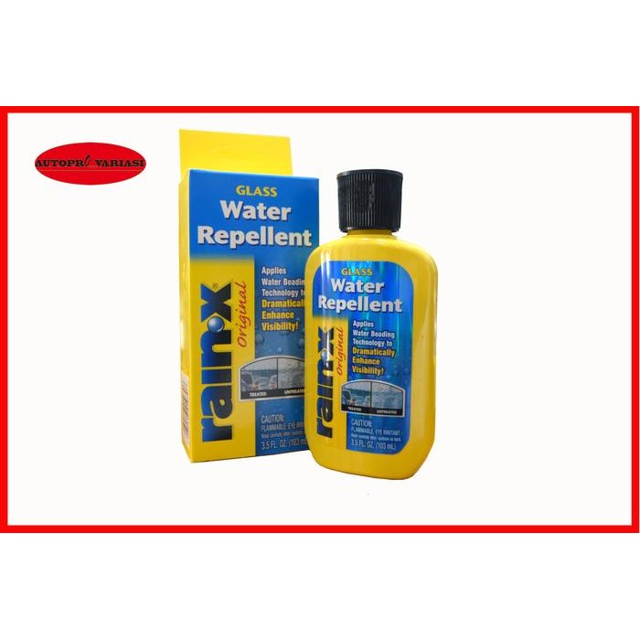 GLASS WATER REPELLENT RAIN X