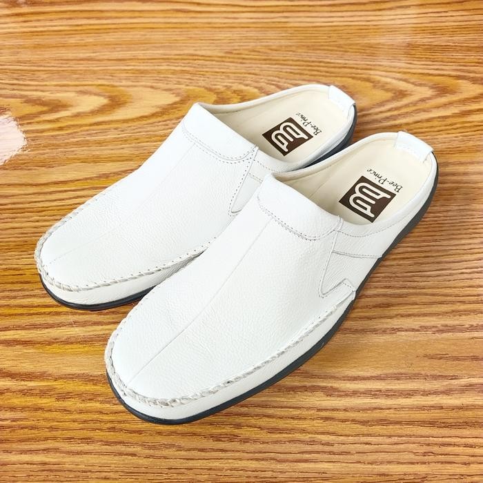 Sepatu Sandal Pria Jumbo Bustong Ukuran Besar Big size Kulit Asli