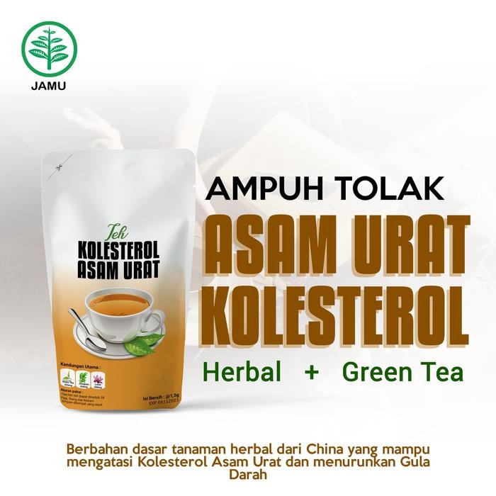 

Lecy.store2 TEH HERBAL KOLESTEROL DAN ASAM URAT
