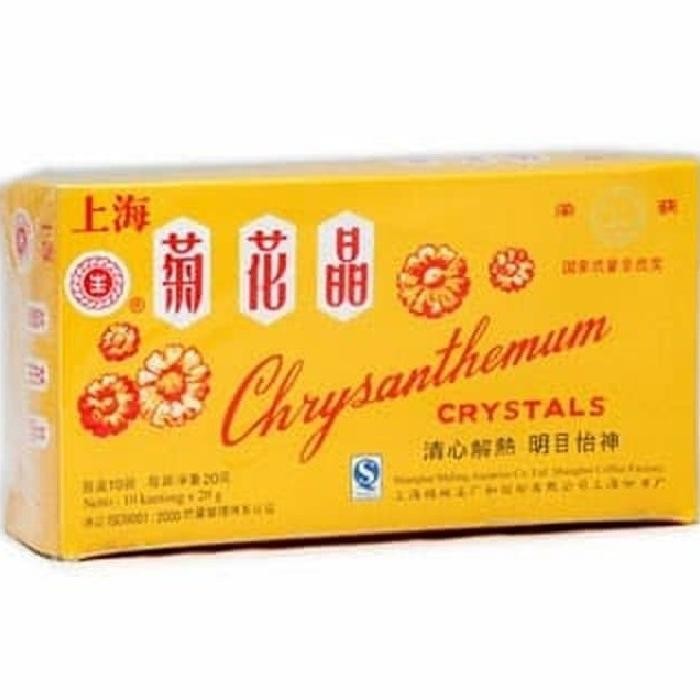 

Lecy.store2 CHRYSANTHEMUM CRYSTALS 20 GR ISI 10 SACHET / TEH KEMBANG CHRYSANTHEMUM