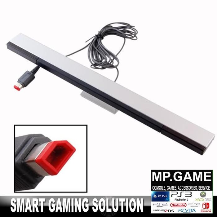 ready sensor bar nintendo wii wired op aksesoris original