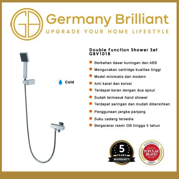 GERMANY BRILLIANT SHOWER KRAN SPOUT DINGIN GBV1018