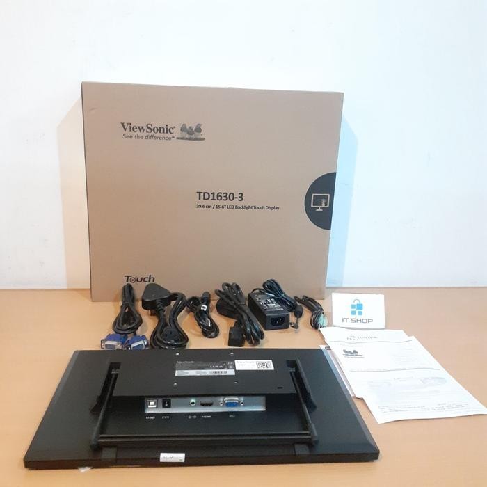 ViewSonic TD1630-3 16 inch Touch Screen Monitor HappyShoping
