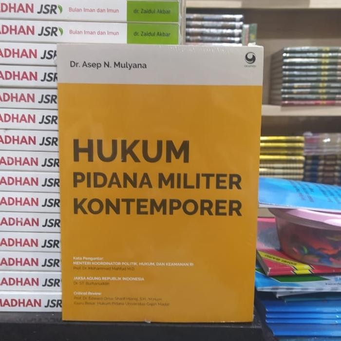 SALE  BUKU HUKUM PIDANA MILITER KONTEMPORER ASEP MULYANA READYY