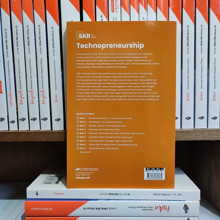 

SALE !!! BUKU SKR TECHNOPRENEURSHIP ERLANGGA READYY