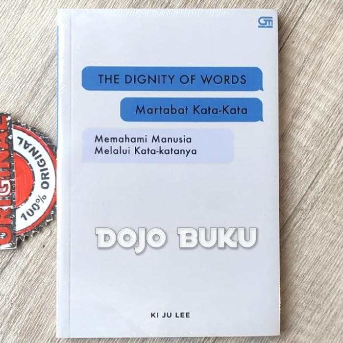 

SALE !!! BUKU THE DIGNITY OF WORDS: MARTABAT KATA-KATA BY KI JU LEE READYY
