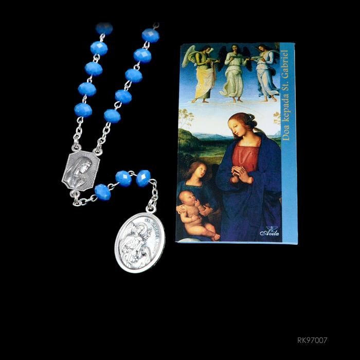 

SALE !!! KAPLET SANTO GABRIEL CRYST BRIOLETTE UKURAN 6MM READYY