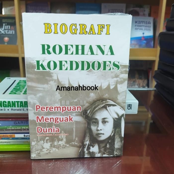 

SALE !!! BUKU BIOGRAFI ROEHANA KOEDDOES PEREMPUAN MENGUAK DUNIA ORI READYY