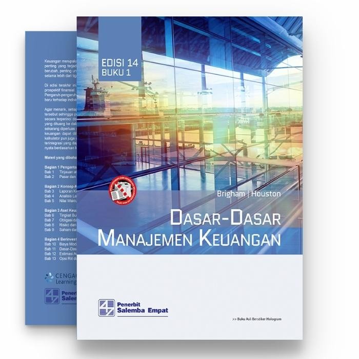 

SALE !!! BUKU DASAR-DASAR MANAJEMEN KEUANGAN 1 (E14)- EUGENE F ORIGINAL SALEMBA READYY
