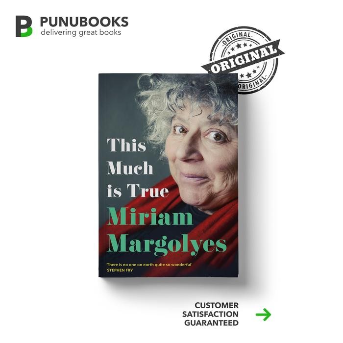 

SALE !!! THIS MUCH IS TRUE BY MIRIAM MARGOLYES READYY