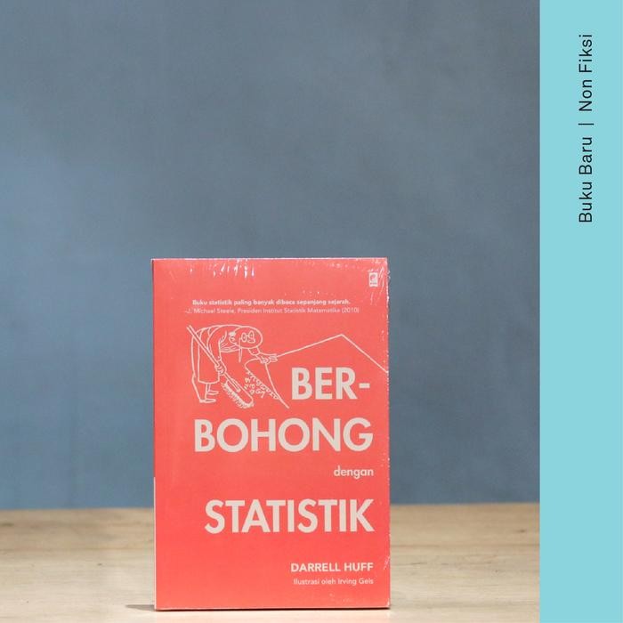 

SALE !!! BUKU BERBOHONG DENGAN STATISTIK - DARRELL HUFF READYY