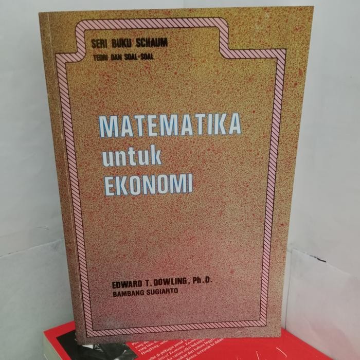 

SALE !!! ORIGINAL-MATEMATIKA UNTUK EKONOMI-EDWARD T DOWLING READYY