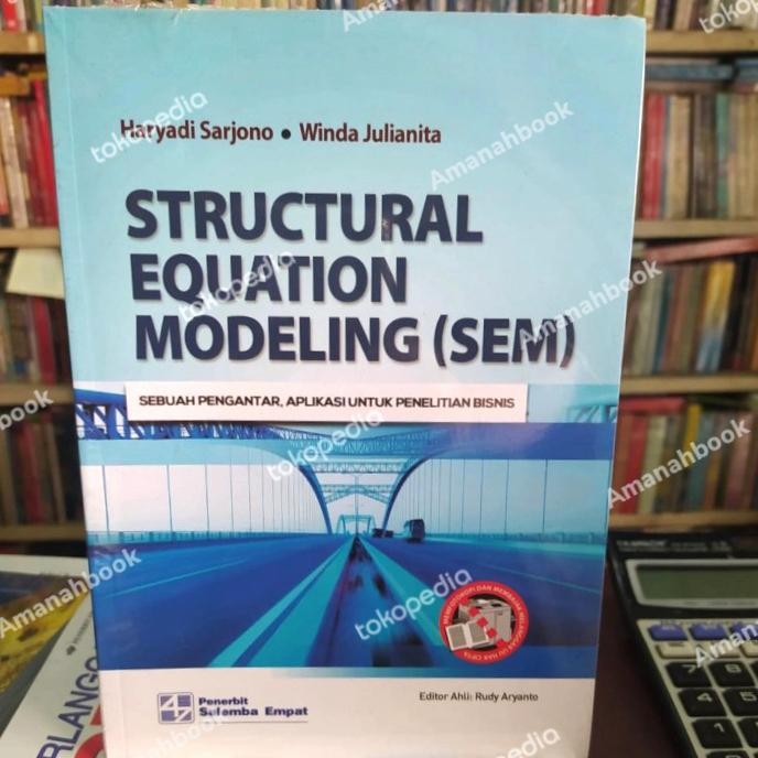 

SALE !!! STRUCTURAL EQUATION MODELING SEM PENGANTAR APLIKASI PENELITIAN BISNIS READYY