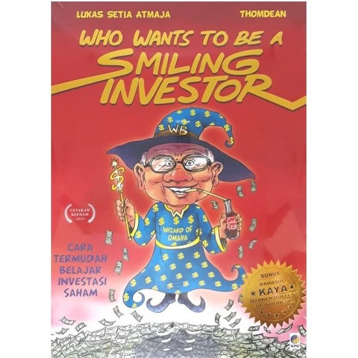 

SALE !!! BUKU WHO WANTS TO BE A SMILING INVESTOR ORIGINAL (COVER BARU) READYY
