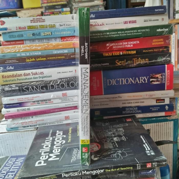 

SALE !!! MANAJEMEN KEPEMIMPINAN DAN KERJA SAMA DALAM DUNIA KOMPETITIF READYY