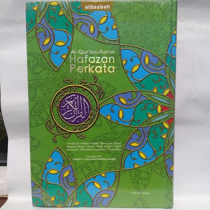 

SALE !!! ALQOSBAH AL-QUR'ANULKARIM HAFAZAN PERKATA SIZE A4 OLEH USTADZ FAHRUR READYY