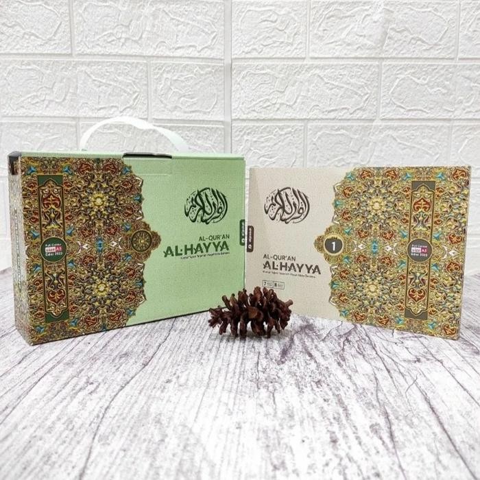 

SALE !!! AL QURAN AL HAYYA 6 JILID UKURAN A5 TAJWID WARNA TERJEMAH WAQAF IBTIDA READYY