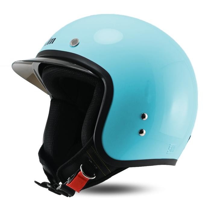 Helm MDS MAGNUM Solid Retro Half face kekinian SNI MJM Capello warna komplit bisa untuk sanmory *