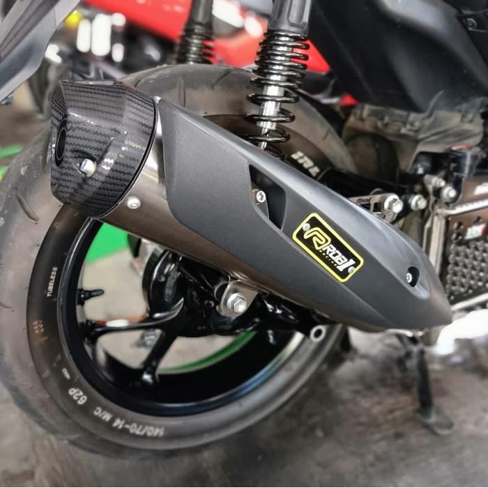 New // Knalpot Rob1 Rob 1 Original Aerox Nmax Pcx 150 Vario Adv 150 Cap V // 100% Original