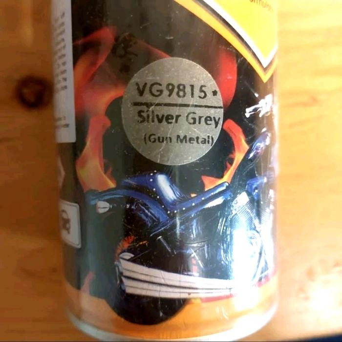 Pilok Diton Premium Silver Grey VG9815* (Gun Metal) - Cat untuk Velg