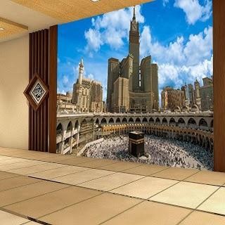WALLPAPER 3D WALLPAPER CUSTOM WALLPAPER KABAH MEKKAH MASJID