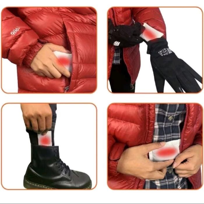 Antarestar - Paket Survival Hemat,Selimut Tahan Dingin,Penghangat Tangan,Jas Hujan Camping Gunung