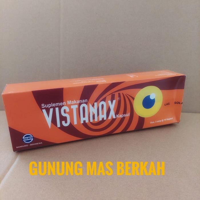 VISTANAX 30 Kaplet - Untuk Kesehatan Mata