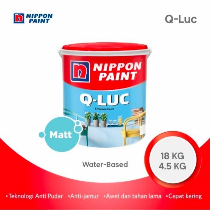 Q-Luc 4,5 Kg Cat Dinding Interior Nippon Paint