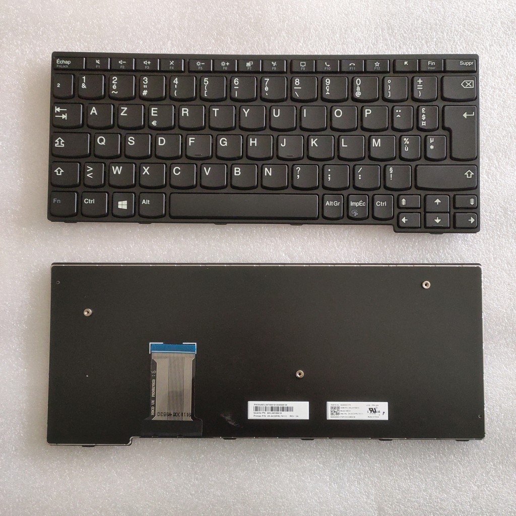 FR French Layout For Lenovo Yoga 11e Black Laptop Keyboard 2H-ACDFRL70111 TDH8411