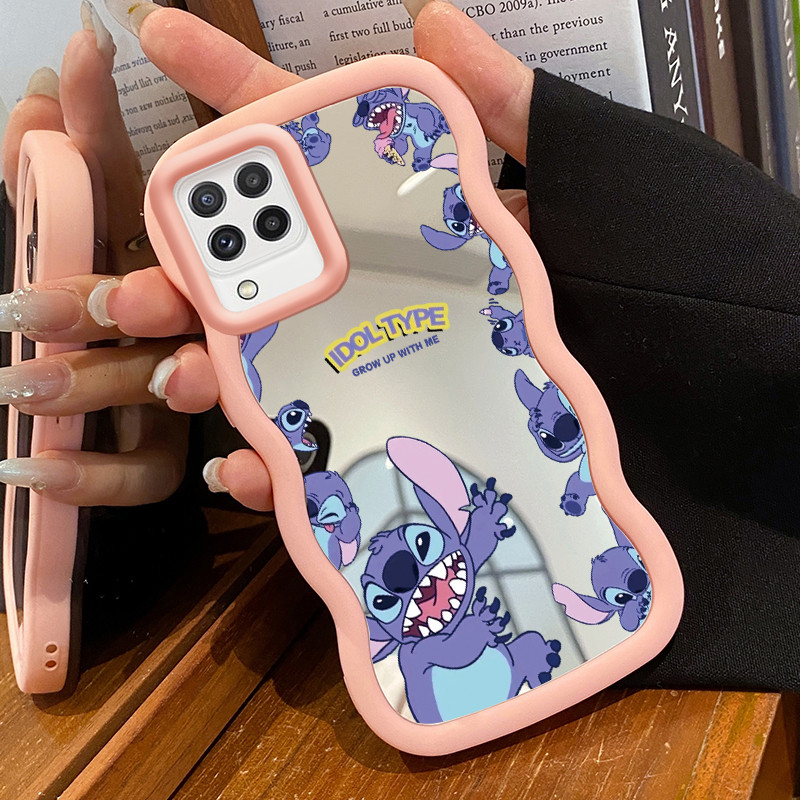 Casing Untuk Samsung A22 M22 M32 Case Casing Anime lucu pola Kasing HP Silikon Softcase Macaron cerm