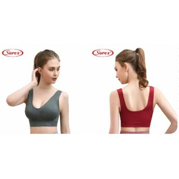 Basic Sport Bra BH Senam Olahraga Polos Wanita Anak Remaja Kecil Besar