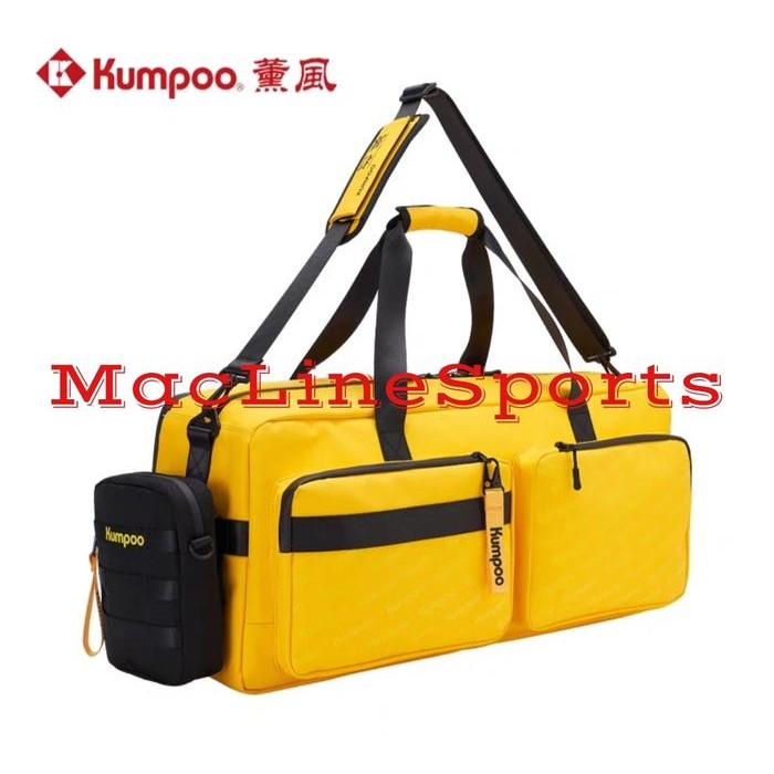 Tas Badminton Kumpoo Kb369 Kumpoo Kb-369 New Color Yellow Terbaru Best Quality 100% Original