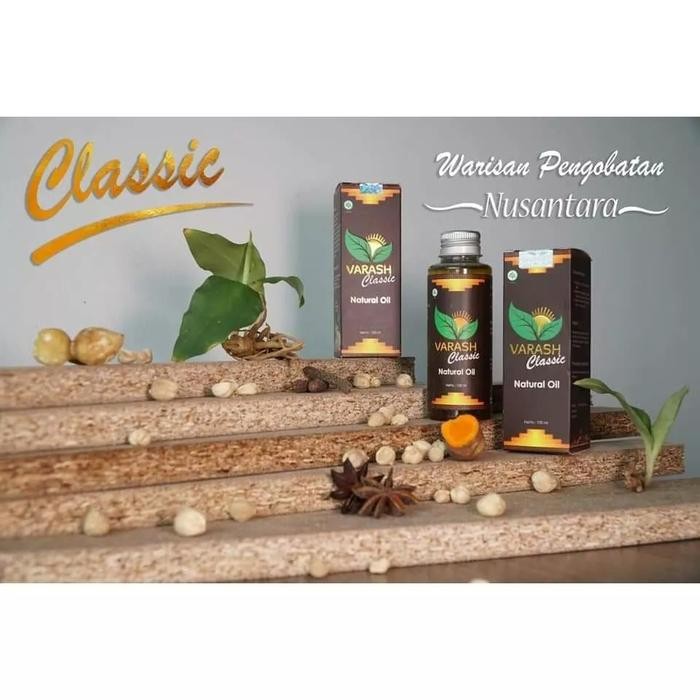Jual MINYAK VARASH CLASSIC NATURAL OIL 100ml ORIGINAL