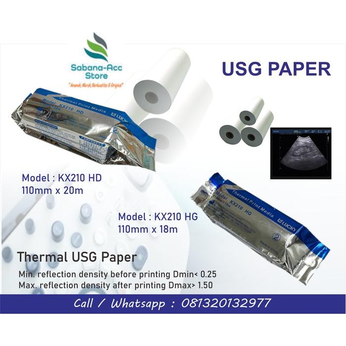 

USG Paper (thermal USG paper)