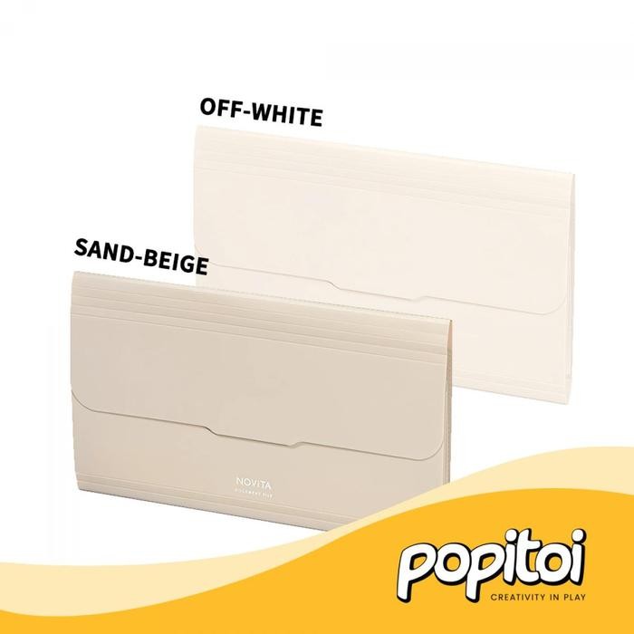 

Kokuyo Novita Wide Pocket Document Expanding File Dokumen Amplop Envelope Size A4 Map Sekat
