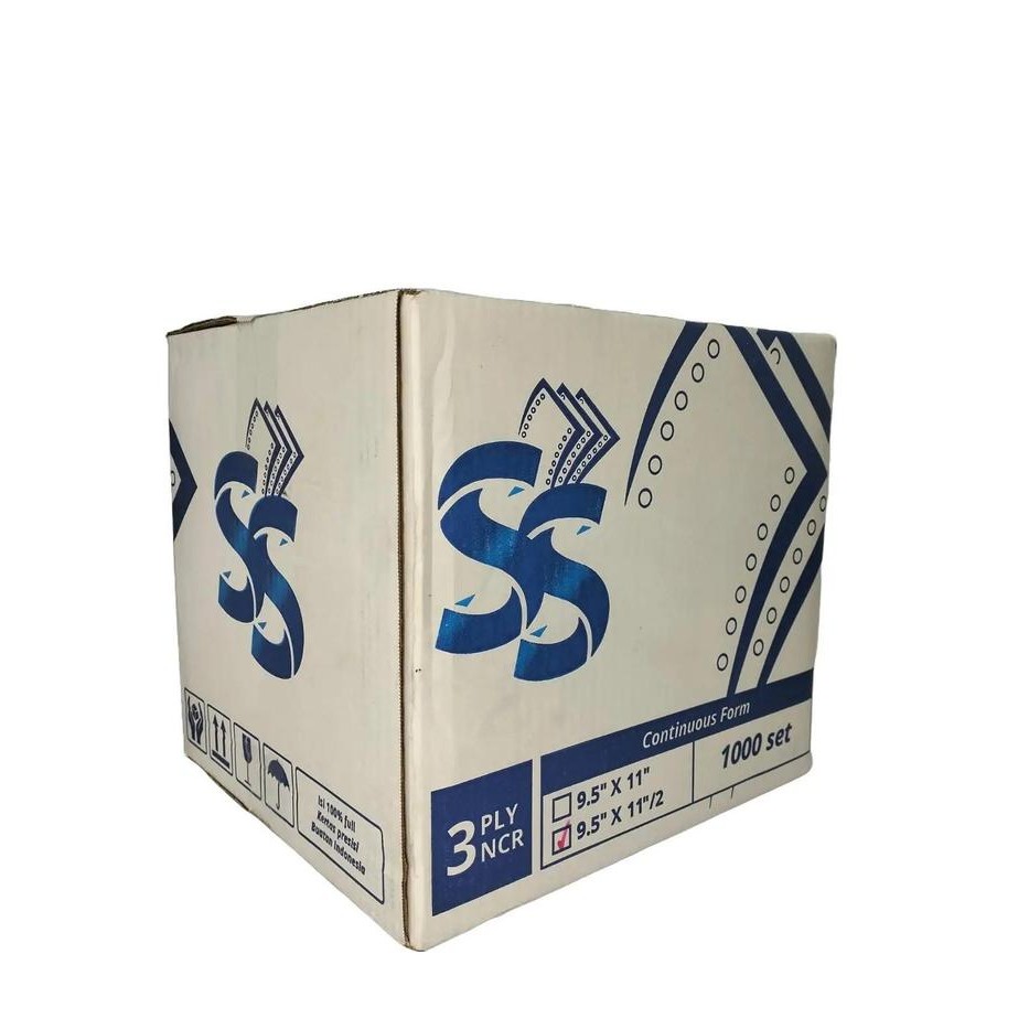 

CONTINUOUS form 3ply SS K3 : 2 Isi Full / KERTAS KOMPUTER MURAH
