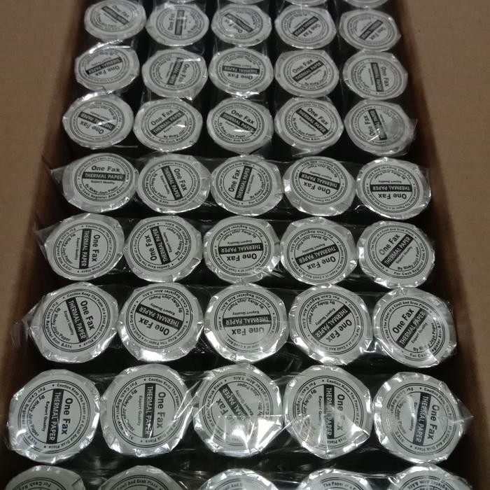 

100 Pcs kertas thermal roll 58x30 untuk printer mini bluetooth 58mm