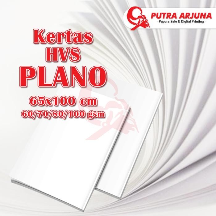 

KERTAS HVS, 60, 70, 80, 100 gsm - 65x100cm PLANO - 500 LEMBAR