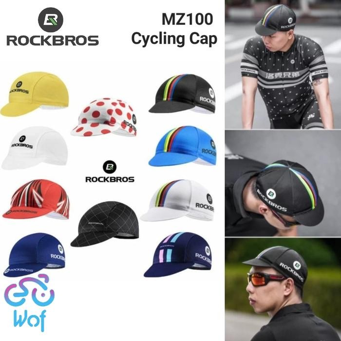 Shiimano United - Mz100 Topi Sepeda Bicycle Cap Hat. Sepeda Lipat, Road Bike