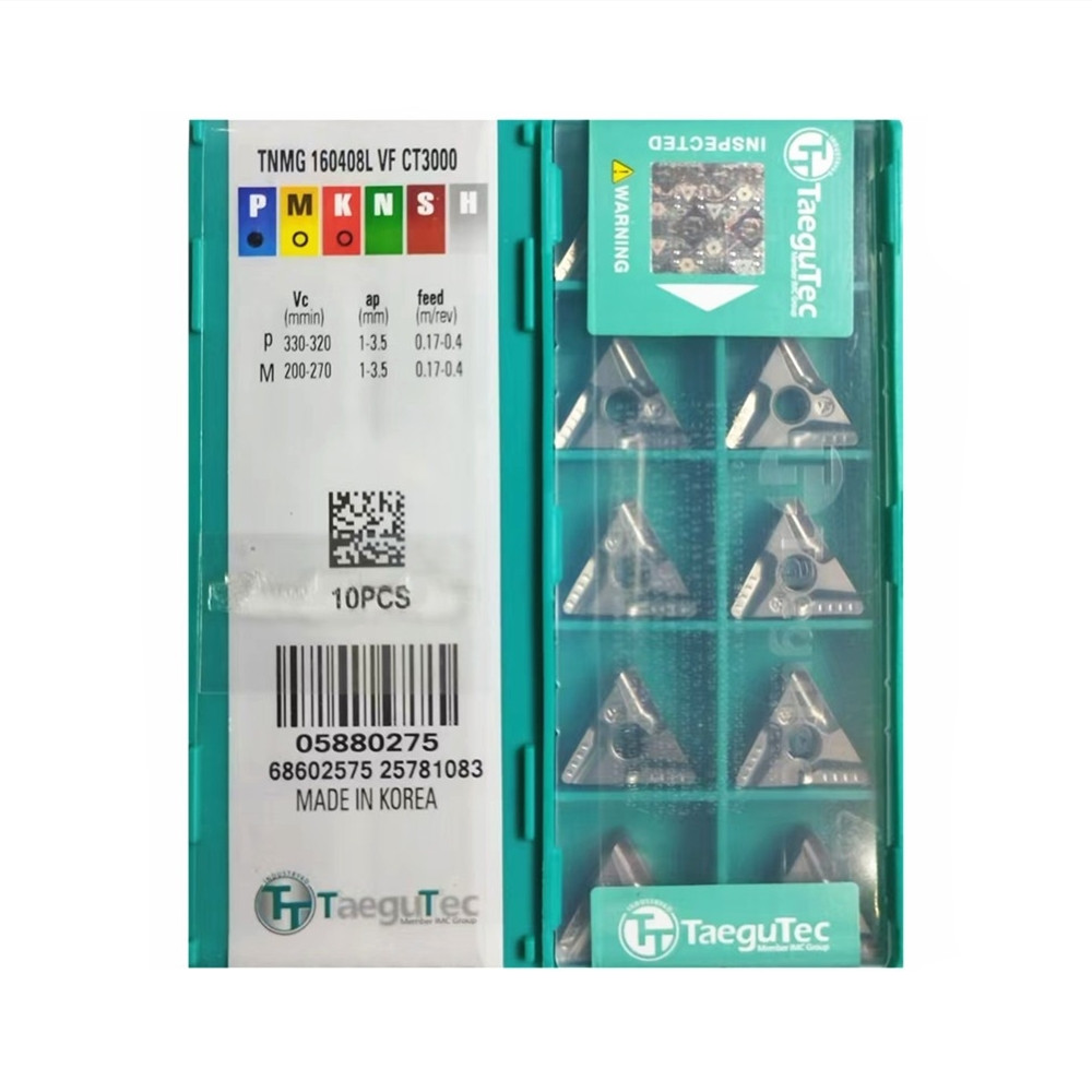 TNMG160404R-VF TNMG160404R-VF CT3000 TaeguTec insert Ceramics Turning insert External Turning Tool