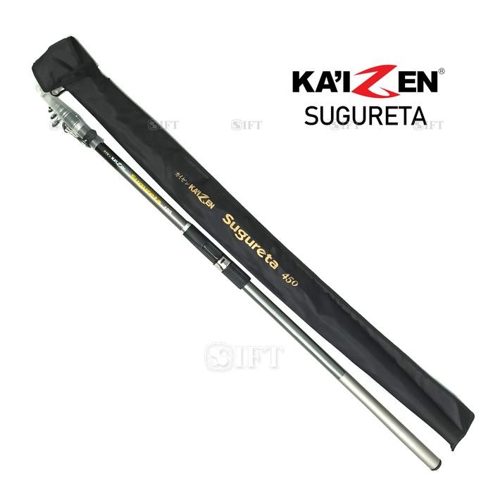 Joran KAIZEN SUGURETA 300~450 Surf Pasiran Laut Antena Teleskopic