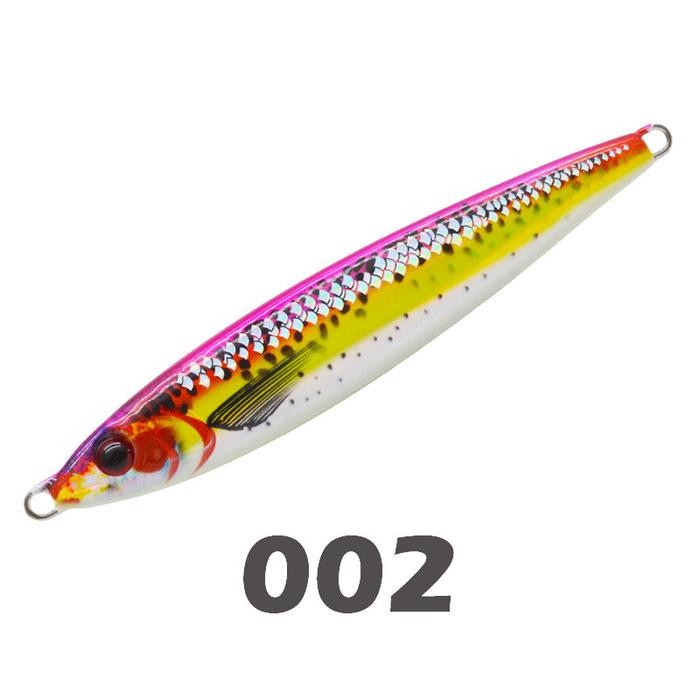 Metal Jig Glow in The Dark 60 80 100 Gram 3D Printing Japan Senter Uv Untuk Sinking Umpan Jigging