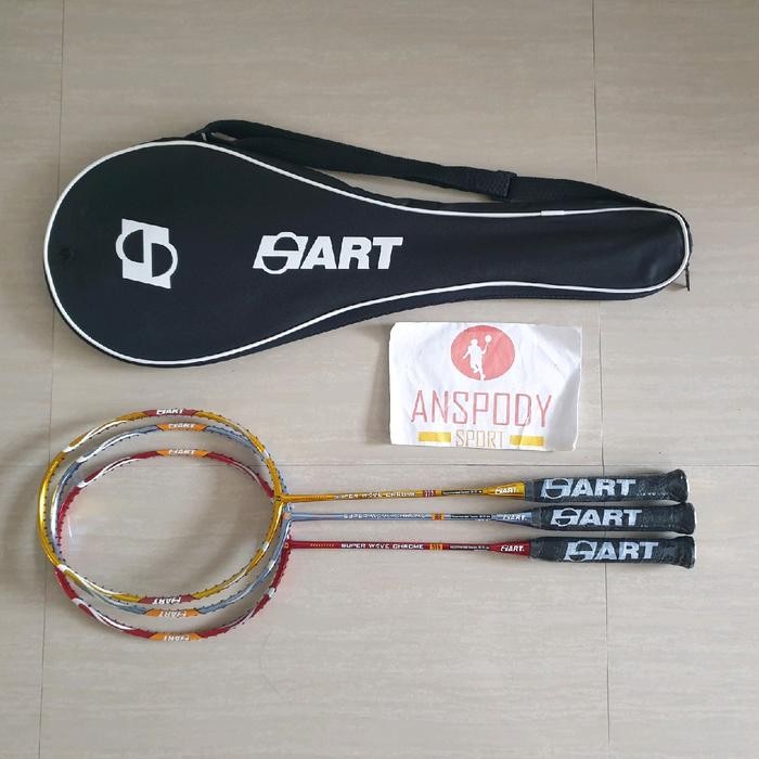 Raket Badminton Hart Super Wave Chrome New Best Quality 100% Original