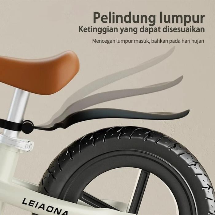 Sepeda Balance Bike Tanpa Pedal Anak Roda 2 / Sepeda Keseimbangan Push Bike Anak Perempuan Laki Laki