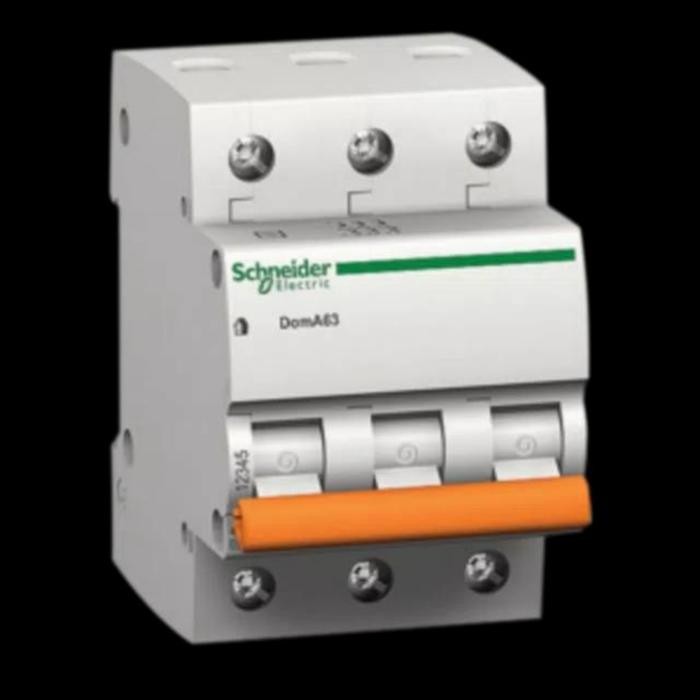 Terbaik Mcb Schneider 6A 10A 16A 20A 3Phase New Domae