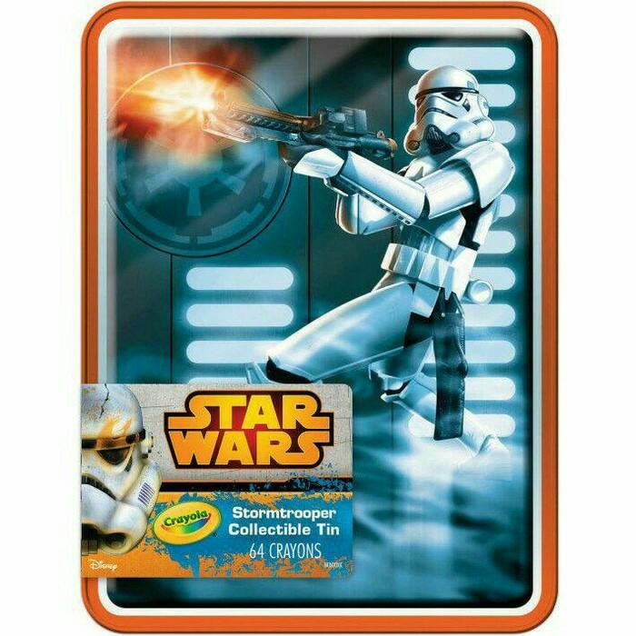 

Ready Crayola Starwars Stormtroopers Collectable Tin