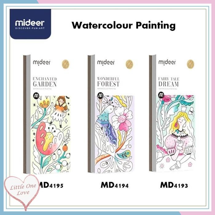 

Mideer Watercolour Painting Mainan Edukasi Anak