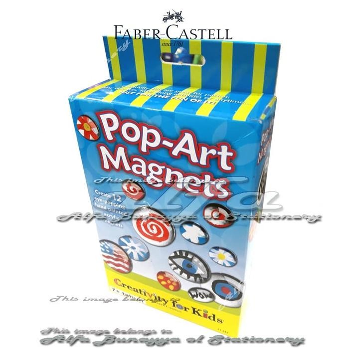 

Faber Creativity Pop Art Magnets