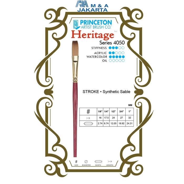

Princeton Heritage Watercolor Stroke (4050St-025)